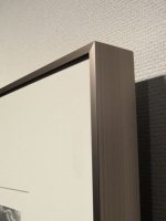 アルミフレーム ノックダウンシルバー 18x22インチ