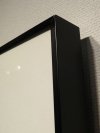 アルミフレーム A1サイズ ブラック 普通アクリル 合わせ箱 ポスター裏打