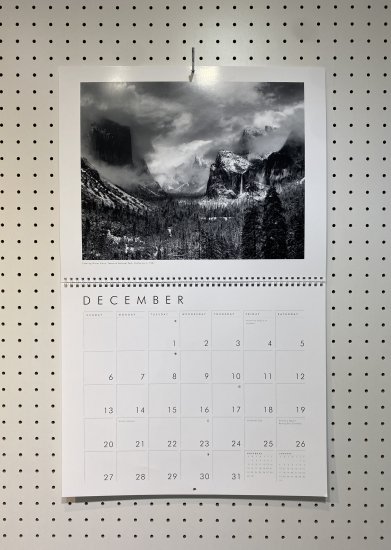 (商品画像) アンセル・アダムス 2026年 カレンダー 