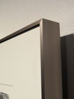 アルミフレーム シルバー 20x24インチ アクリル さし箱付