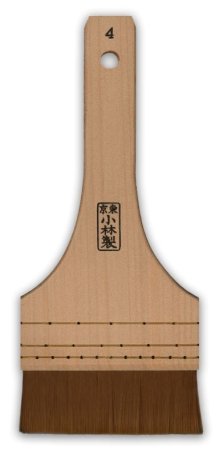 プラチナプリント用 平刷毛 4インチ