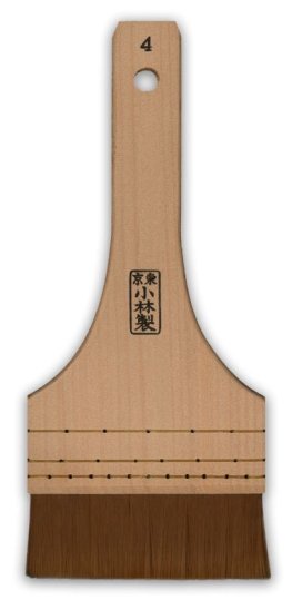 プラチナプリント用 平刷毛 4インチ