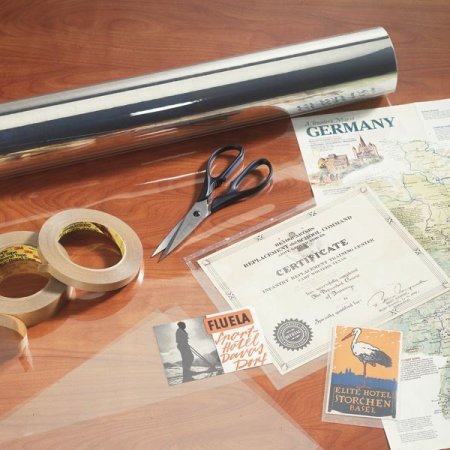 ポリエステルフィルム 2mil ロール 40インチ幅ｘ50フィート (約1x15m)