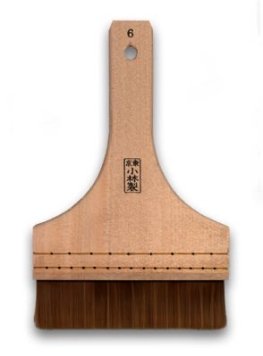 プラチナプリント用 平刷毛 軟毛 7インチ