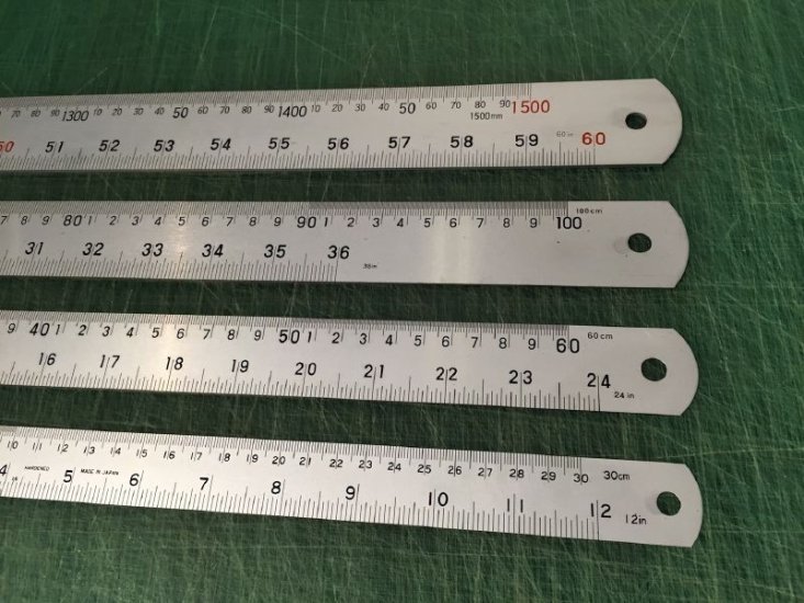 (商品画像) ステンレス定規 30cm/12インチ