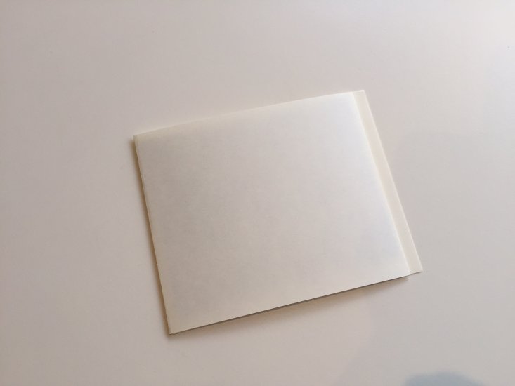 (商品画像) 4x5フィルム用 中性紙三つ折りフォルダ (100 枚)