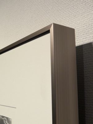 アルミフレーム ノックダウンシルバー 14x17インチ