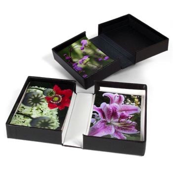 オニキスポートフォリオボックス 11 1/4 x 14 1/4 x 2 インチ ブラックライニング