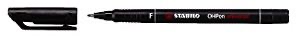 スタビロ OHPペン ユニバーサル F(細字/0.7mm) ブラック