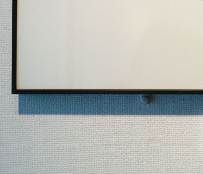 (商品画像) 落下防止金具 アルミ額用 旧型 販売終了 【廃番】